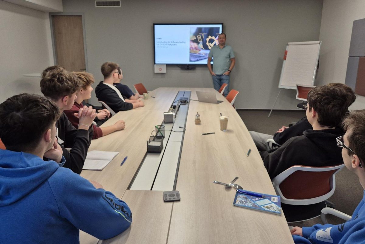 Exkurze studentů 3. I ve společnosti HTEC Plzeň